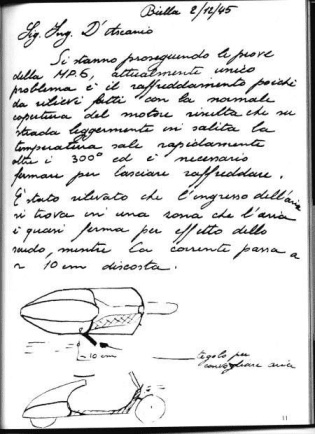 Lettera Corradino D'Ascanio