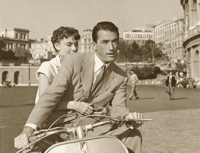 Fotografia dal film 'vacanze Romane'